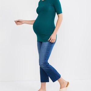 AG Maternity Secret Fit Jodi Crop Boot Cut Jeans